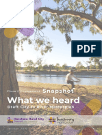 City To River Engagement Snapshot