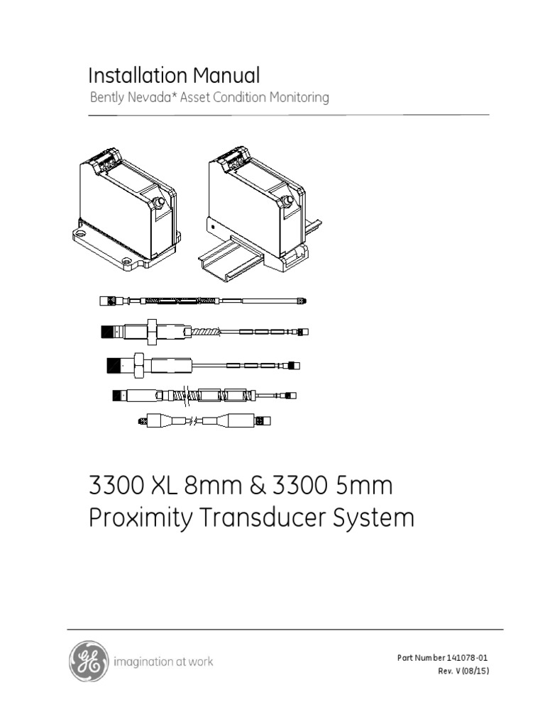 3300 XL 8mm & 3300 5mm Proximity Transducer System Installation Manual PDF Electrical