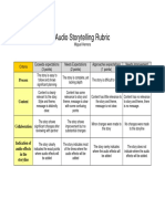 Wqrubric Audio Recording