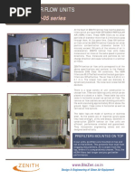 Model Envir-05 Series: Laminar Air Flow Units