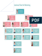 Organizational Chart For Marketing: Robert Fowler