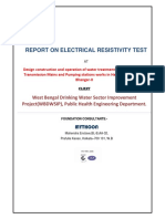 Report On Electrical Resistivity Test