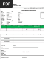 Sadaqat Limited.: Commercial Invoice/Customer Invoice