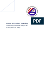 Arthur Whitefield Spalding: (Formación y Desarrollo Integral IX)