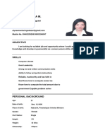 SALAZAR ALYSSA M Resume