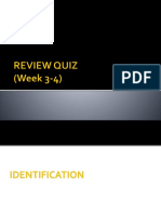 Review quiz on Lit 1