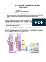 Líquidos corporales: Compartimentos, equilibrio e iones