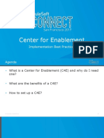 Center For Enablement: Implementation Best Practices