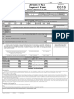 BIR Form 0616 Amnesty Tax Payment Form PDF