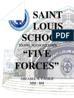 Saint Louis School "Five Forces": Solano, Nueva Vizcayaca