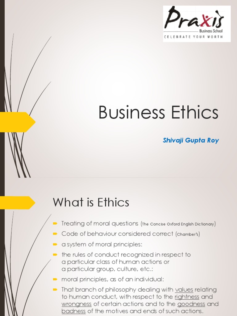 Understanding Business Ethics Principles | PDF | Value (Ethics) | Morality
