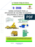 Norma _ Estándar Código de Colores APLICACION DE COLORES EN EQUIPOS, MAQUINARIAS E INSTALACIONES INDUSTRIALES.pdf