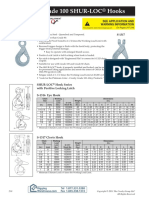 Crosby - S-1316 S-1317 Grade 100 Shur-Loc Hooks Specs