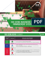 Iso 22301 Business Continuity Management System Planner