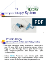 Informasi Cryotherapy, Komponen Dan Fungsinya