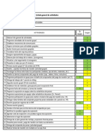 Lista de Actividades Generales Grupal