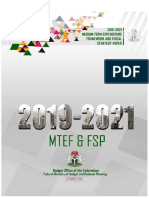 2019-2021 Mtef - FSP Updated