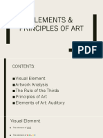 ART ELEMENTS & PRINCIPLES