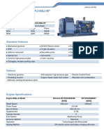 Marine Genset-CCFJ180J-W : Gen-Set Specifications