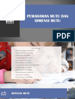 Pemahaman Dimensi Mutu Pelayanan Kesehatan