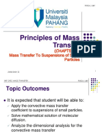 Mass Transfer To Suspensions of Small Particles