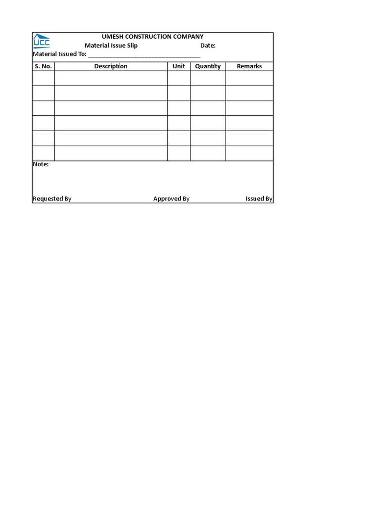 Date material issued to pdf