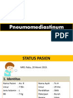 Pneumomediastinum CR