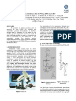 Interfaz PC Brazo Robot PUMA 200