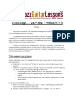 Concierge - Learn The Fretboard 2.0: This Week's Program