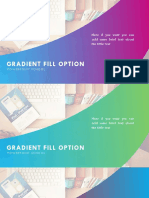 Gradient Fill Color by PowerPoint School