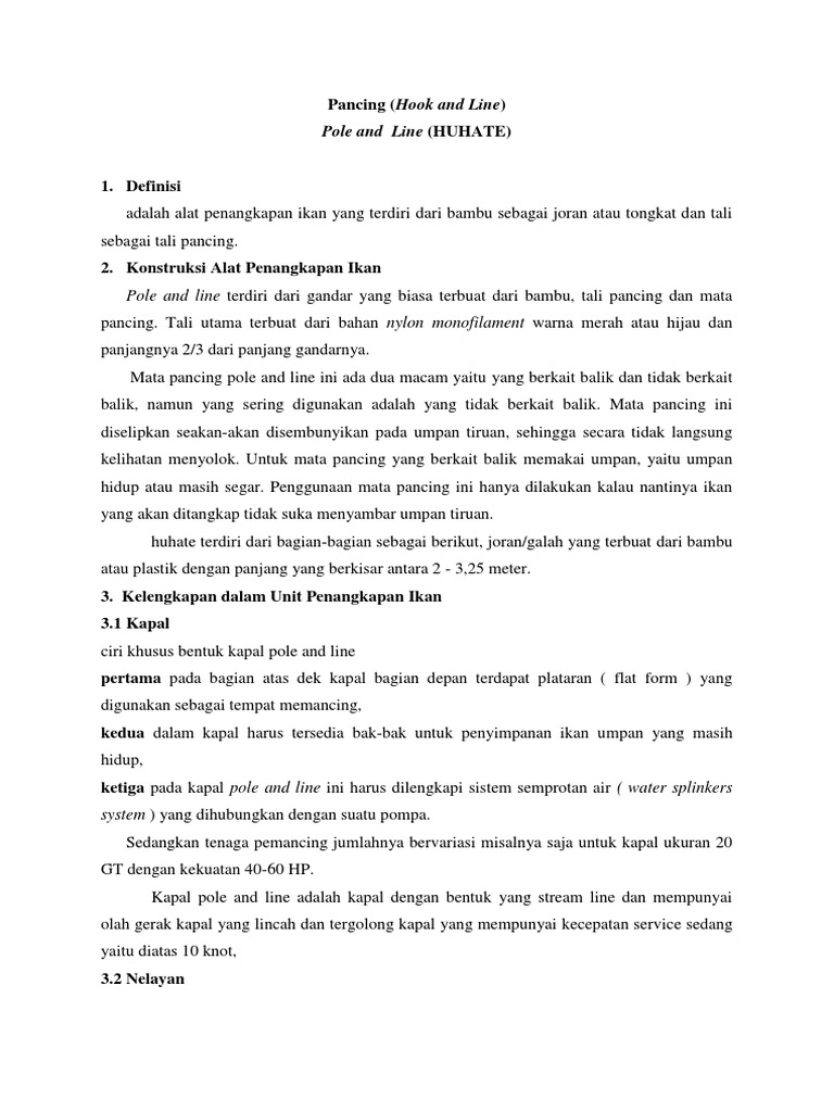 Rumpon Ikan dalam Penangkapan Cakalang | PDF | Griya & Taman