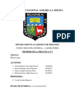 Informe de Biología Micros