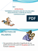 Inferir El Significado de Palabras A Partir Del Contexto