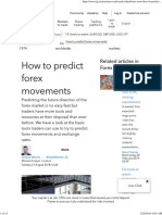 How To Predict Forex Movements - IG AU