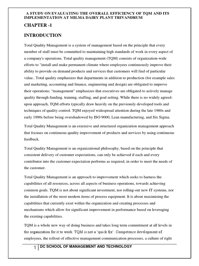 Mba Last Edited 1.1 | PDF | Sampling (Statistics) | Quality Management