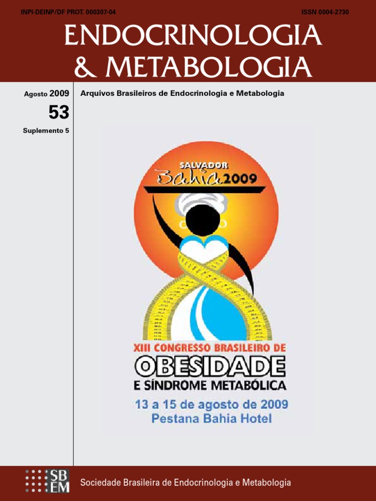 Evento Brasileiro de Endocrinologia e Metabologia | PDF | Farmacêutico ...