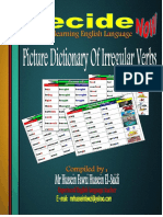 Picture Dictionary of Irregular Verbs