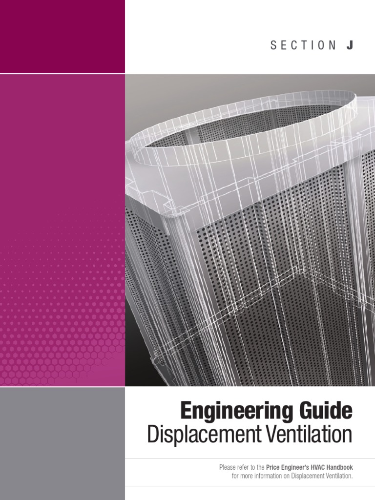 Displacement Ventilation Engineering Guide PDF Hvac Ventilation