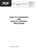 Project Qaqc Procedure PDF