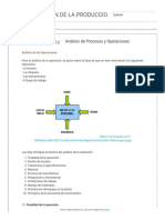 Administracion de La Produccion I Ut - Análisis de Procesos y Operaciones