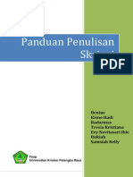 Panduan Penulisan Skripsi Fisip-UNKRIP.p PDF