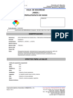 Msds-Tripolifosfato de Sodio