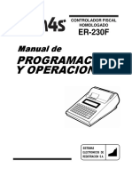 ER 230F Manual de Programacion