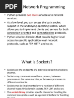 Python Network Programming: Two Levels