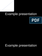 Example Presentation