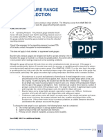 Pressure Range Selection: ASME B40.100-2005