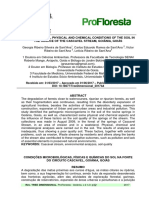 2017 - Sant'Ana Et Al - Microbiological, Physical and Chemical Conditions of The Soil