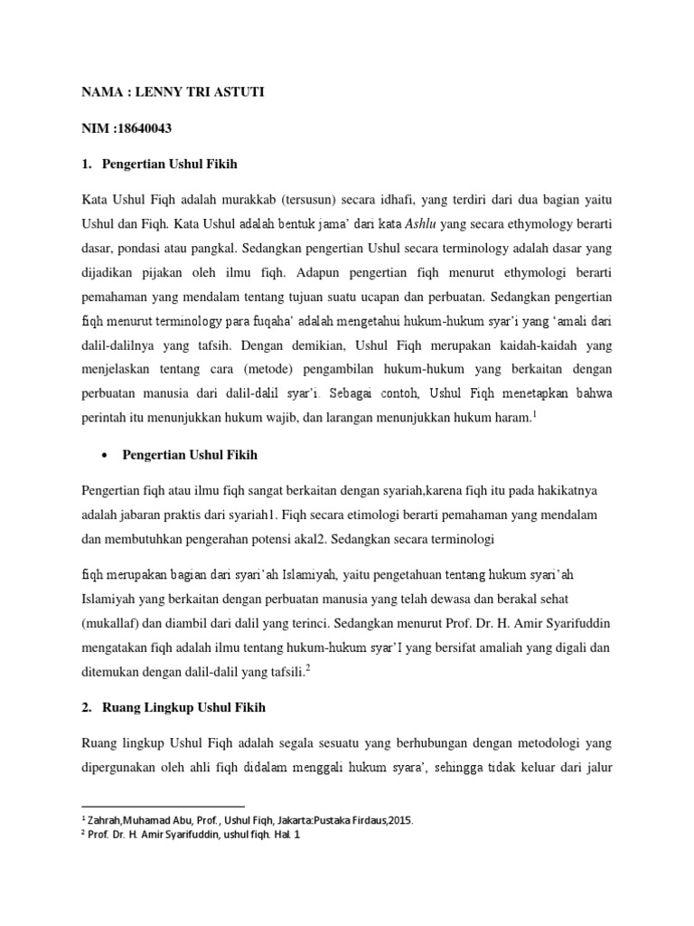 Makalah Ushul Fiqh Pdf