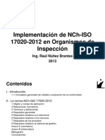 Curso Implementación de ISO 17020-2012