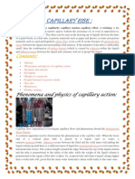 Contents:: Phenomena and Physics of Capillary Action